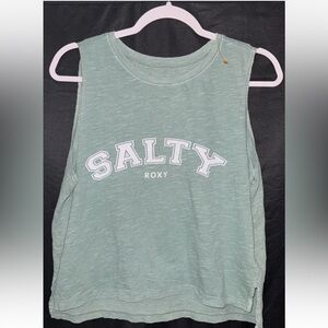 Roxy Mint Green salty tank top women’s small
